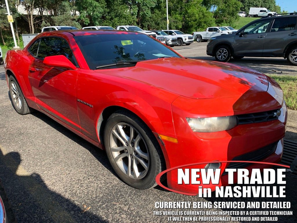 Red Hot 2014 Chevrolet Camaro Coupe Rear-Wheel Drive 6-Speed Automatic