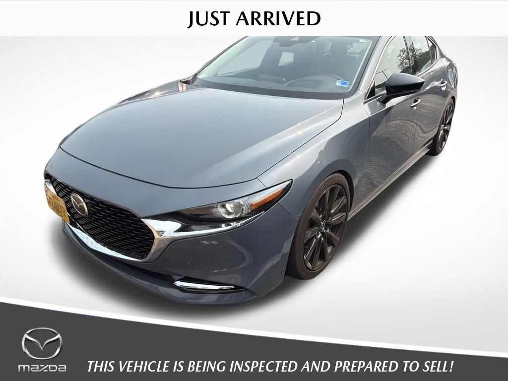 Gray Metallic 2022 Mazda MAZDA3 Sedan All-Wheel Drive 6-Speed Automatic