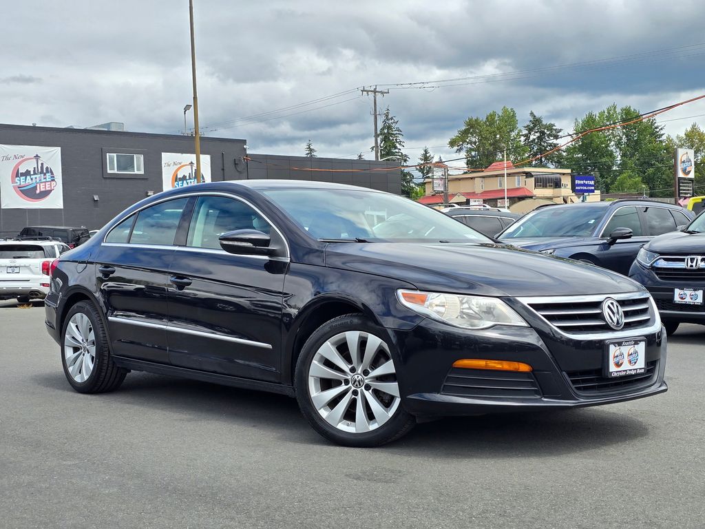 2012 Volkswagen CC Sedan Front-Wheel Drive 6-Speed Dual Clutch