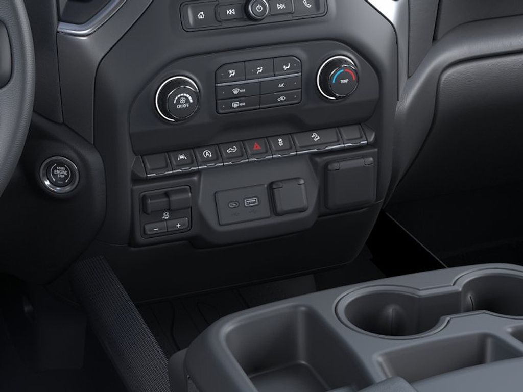 2026 Chevrolet Silverado 1500 Custom Trail Boss Black at Klick Lewis Buick Chevrolet