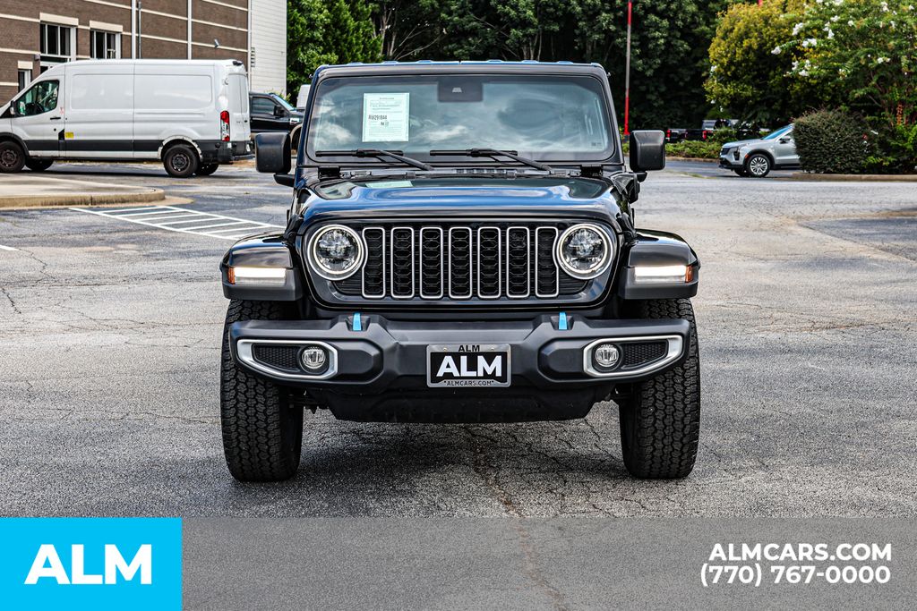 Used 2024 Black Jeep Sahara 4xe image 10
