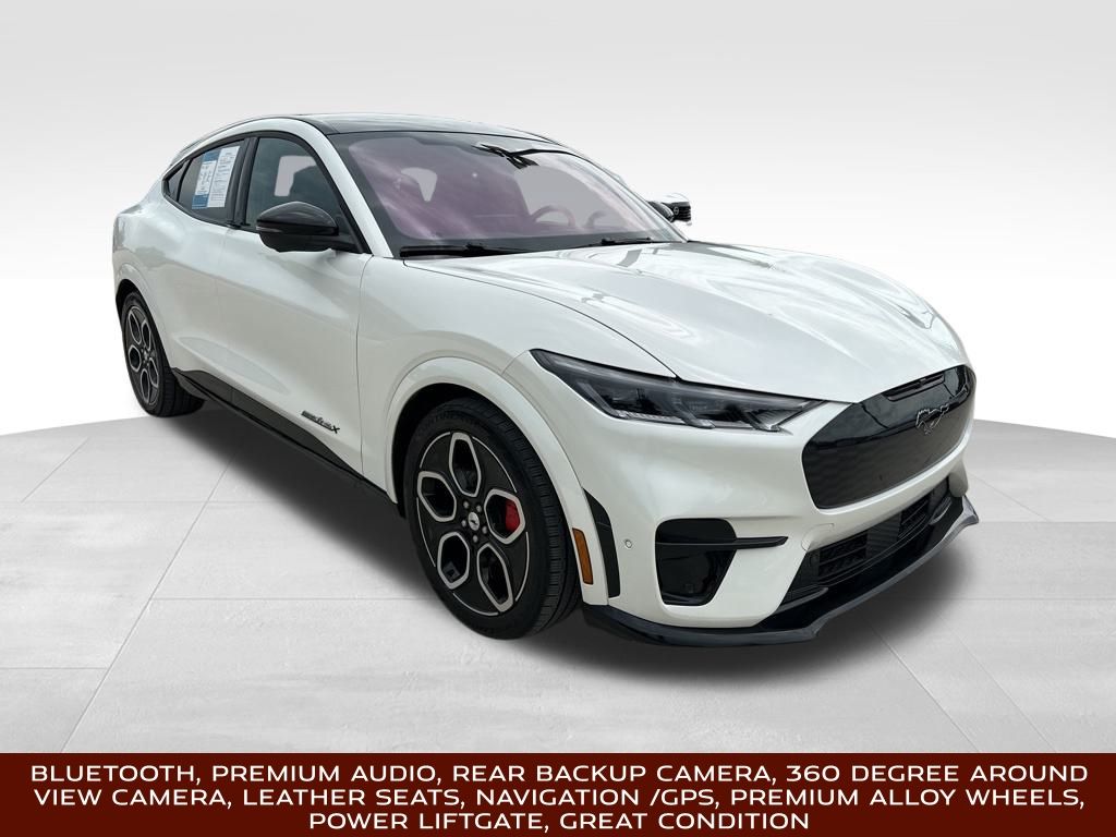 2022 White Metallic Ford Mustang Mach-E GT AWD SUV