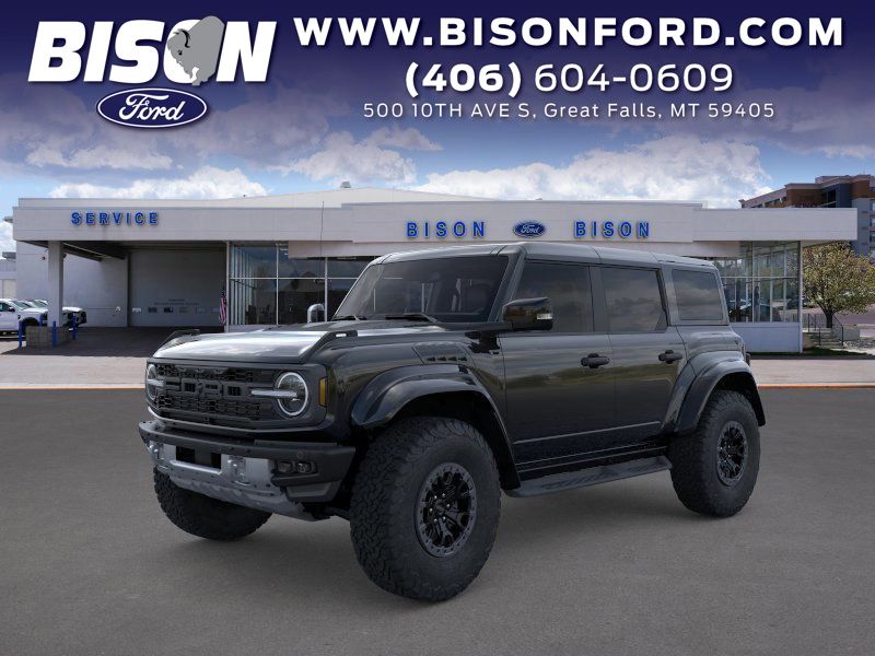 Shadow Black 2025 Ford Bronco Raptor 4WD SUV / Crossover Four-Wheel Drive Automatic