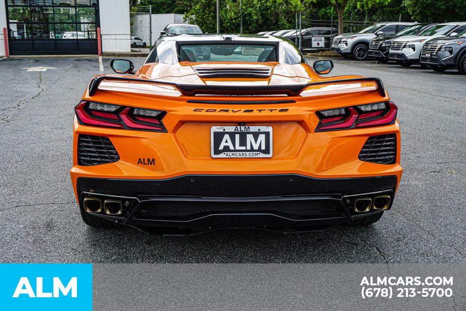 Used 2024 Orange Chevrolet Stingray image 11