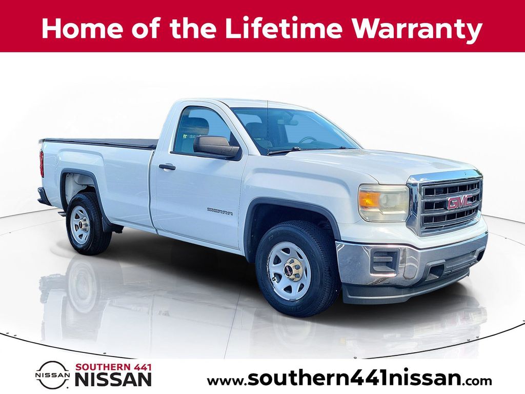 Summit White 2014 GMC Sierra 1500 Pickup Truck 4X2 6-Speed Automatic Overdrive