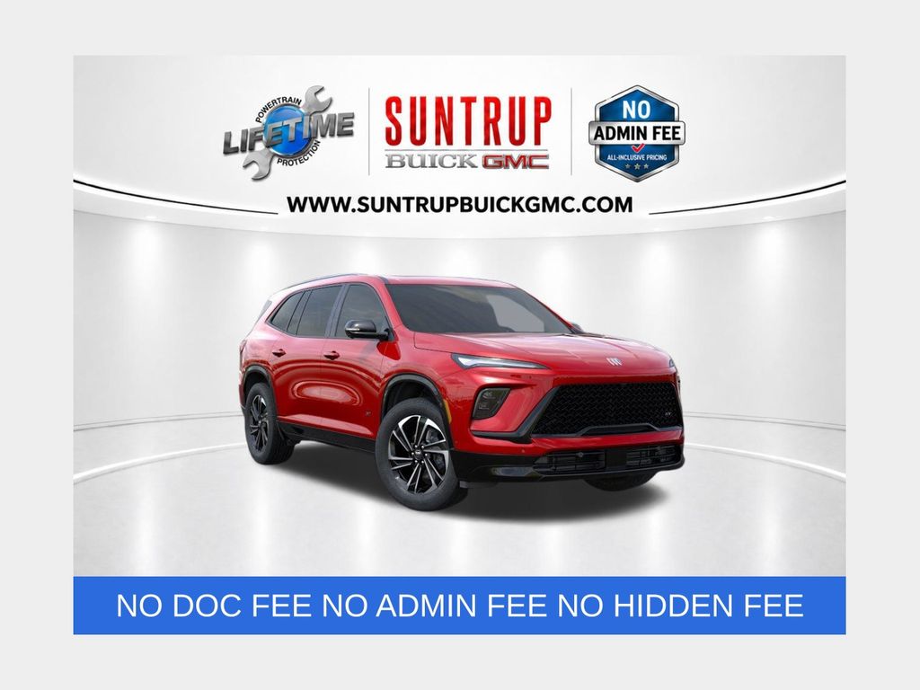 Cherry Red Tintcoat 2026 Buick Enclave SUV / Crossover Four-Wheel Drive 8-Speed Automatic
