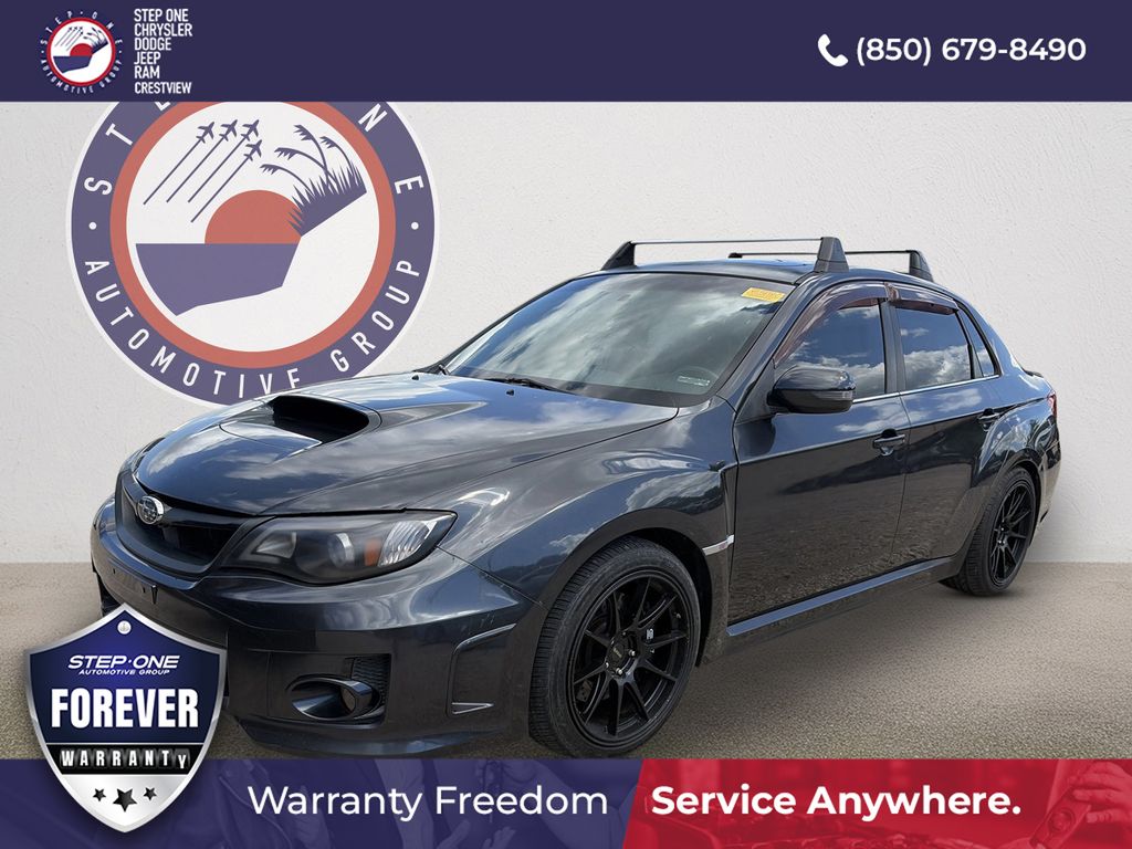 Dark Gray Metallic 2013 Subaru Impreza WRX STI Sedan AWD Sedan All-Wheel Drive 6-Speed Manual