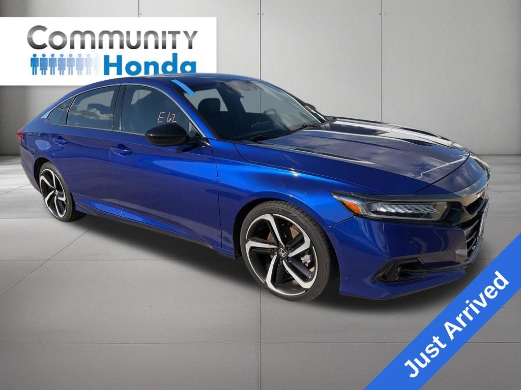 2022 Honda Accord Sport Blue at EAG Ford Navasota