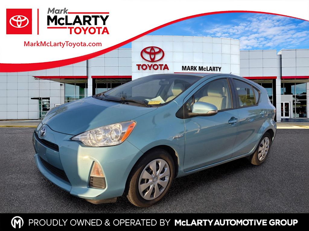 Summer Rain Metallic 2014 Toyota Prius c Hatchback Front-Wheel Drive Continuously Variable Transmission