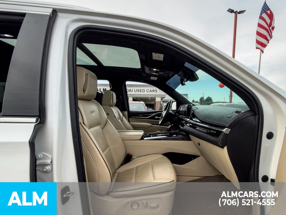 Used 2021 White Cadillac Premium Luxury image 23