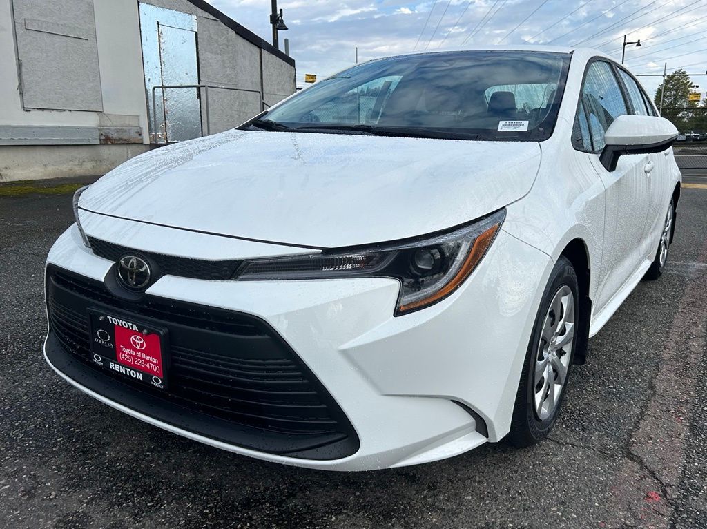 Ice 2026 Toyota Corolla Sedan Front-Wheel Drive Continuously Variable Transmission