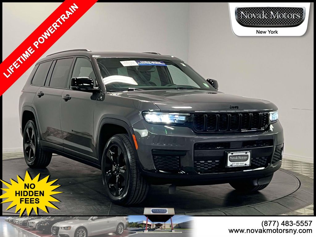 Baltic Gray Metallic Clearcoat 2023 Jeep Grand Cherokee L SUV / Crossover Four-Wheel Drive 8-Speed Automatic