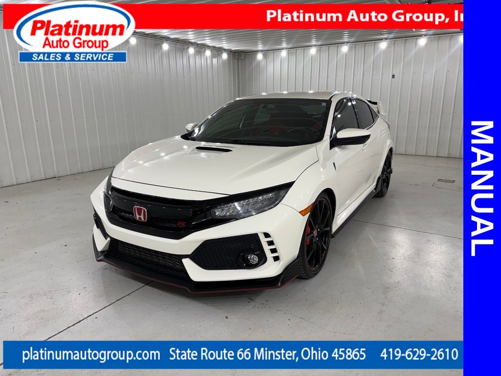 Championship White 2019 Honda Civic Type R Hatchback Front-Wheel Drive 6-Speed Manual