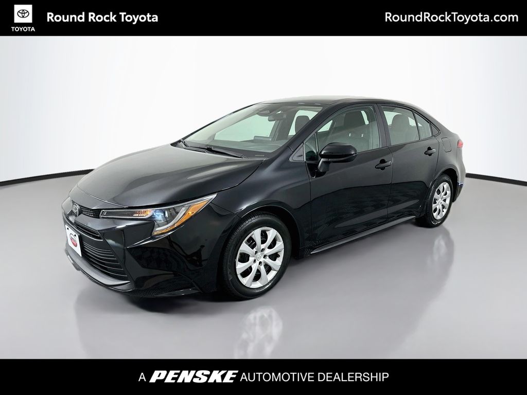 Midnight Black Metallic 2024 Toyota Corolla Sedan Front-Wheel Drive Continuously Variable Transmission