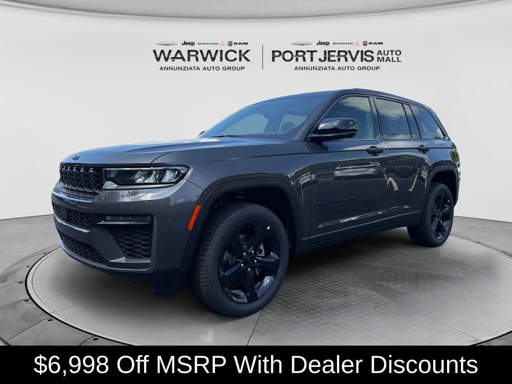 Baltic Gray Metallic Clearcoat 2026 Jeep Grand Cherokee SUV / Crossover Four-Wheel Drive 8-Speed Automatic