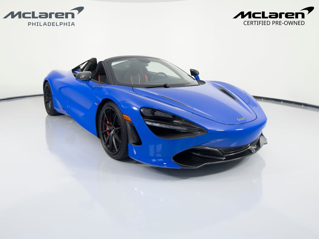 Paris Blue 2020 McLaren 720S 7-Speed Automatic