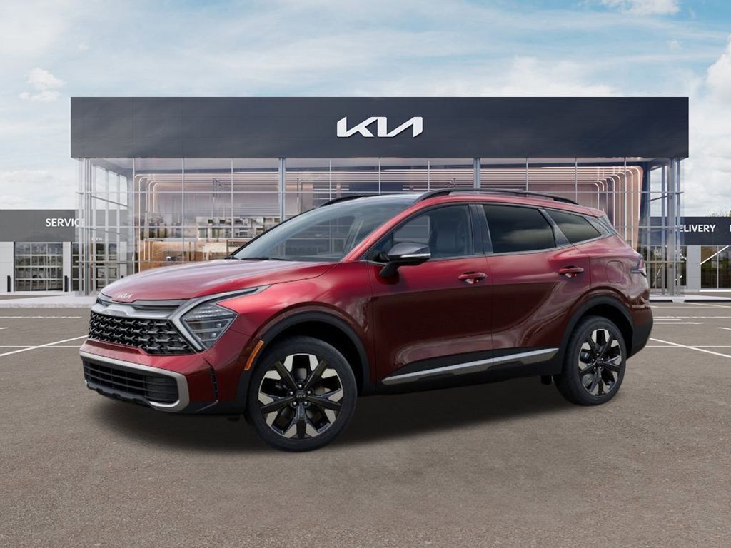 New 2024 Dawning Red Kia X-LINE AWD image 3