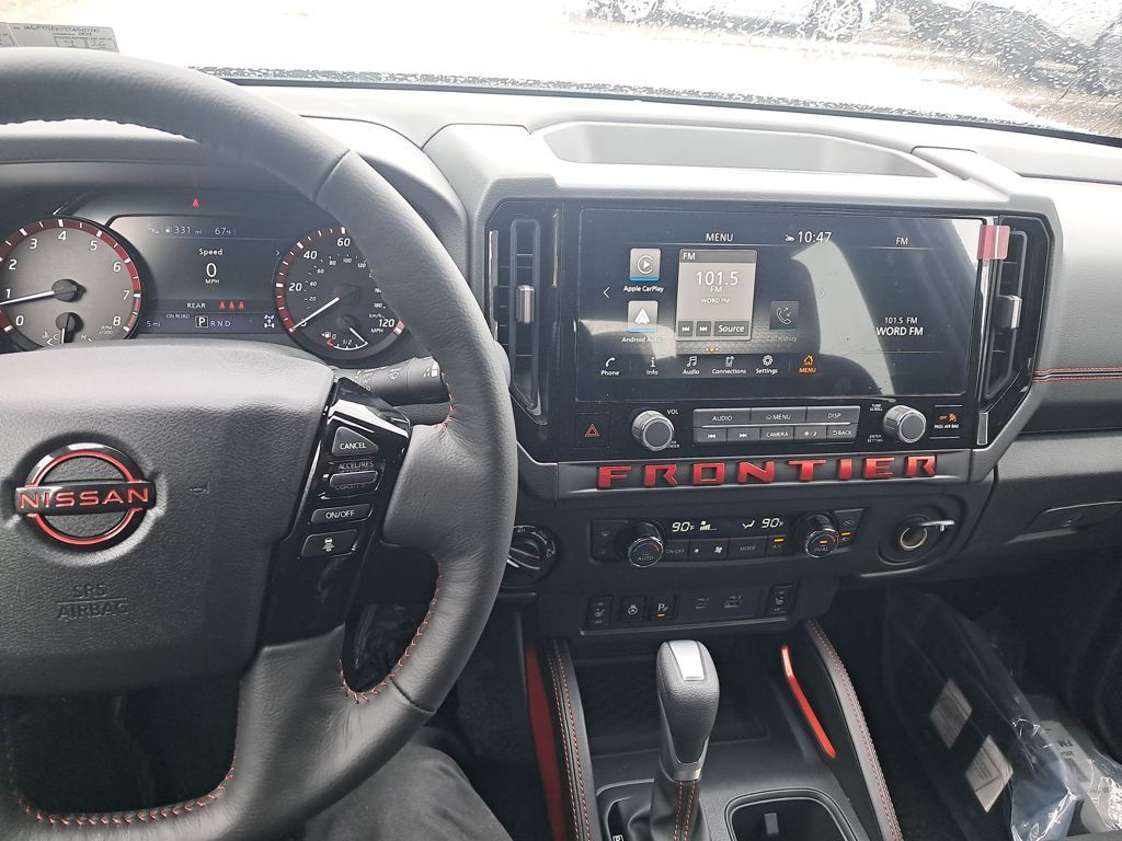 2026 Nissan Frontier PRO-4X White at John Sisson Motors