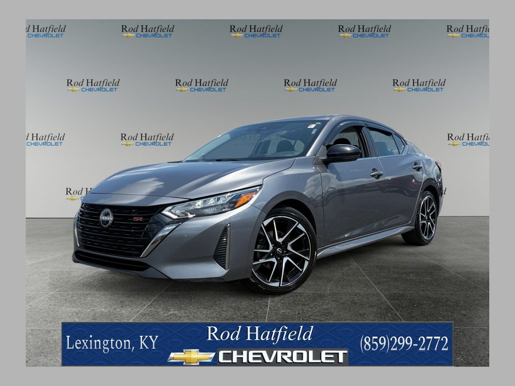 Gray (Gun Metallic) 2024 Nissan Sentra Sedan Front-Wheel Drive Continuously Variable Transmission