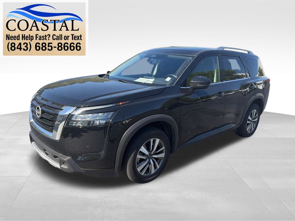 2025 Nissan Pathfinder SL Black at Lugoff Nissan