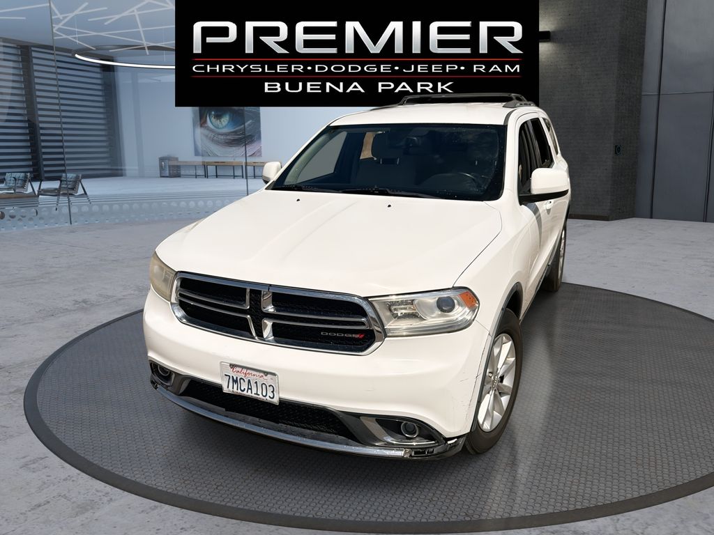 Bright White Clearcoat 2014 Dodge Durango SUV / Crossover Rear-Wheel Drive 8-Speed Automatic