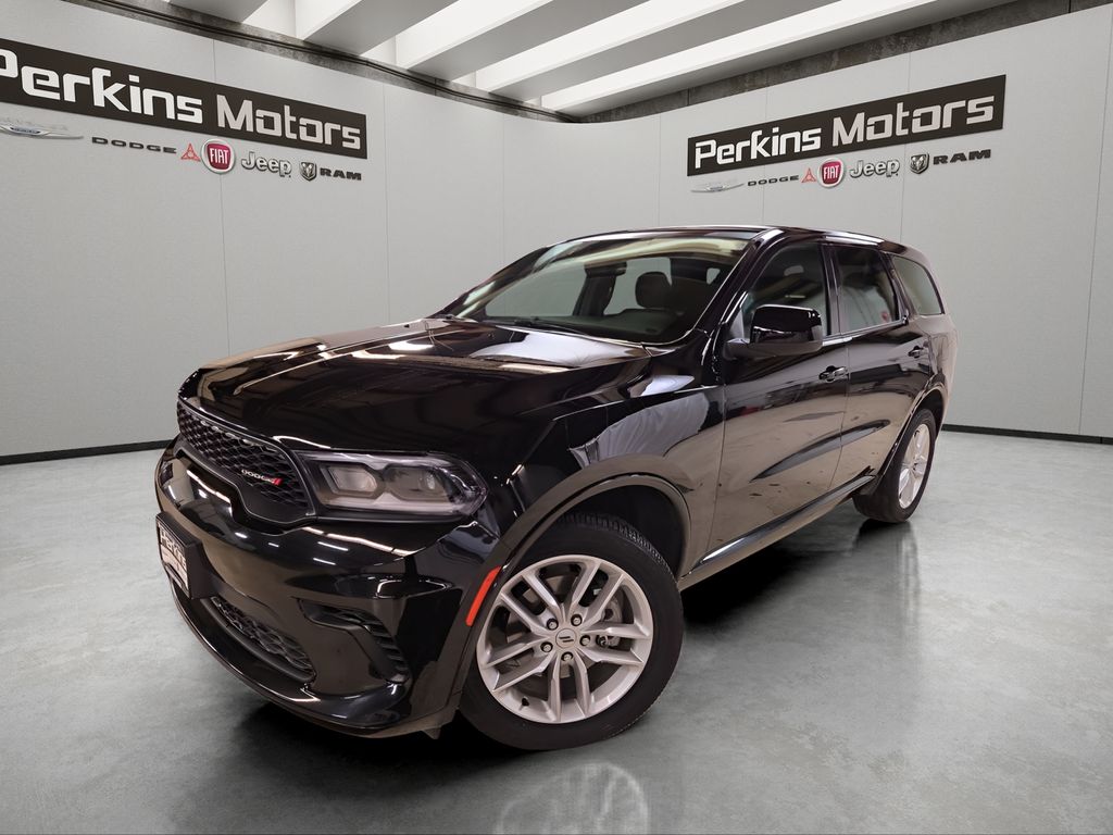 DB Black Crystal Clearcoat 2025 Dodge Durango GT AWD SUV / Crossover All-Wheel Drive 8-Speed Automatic
