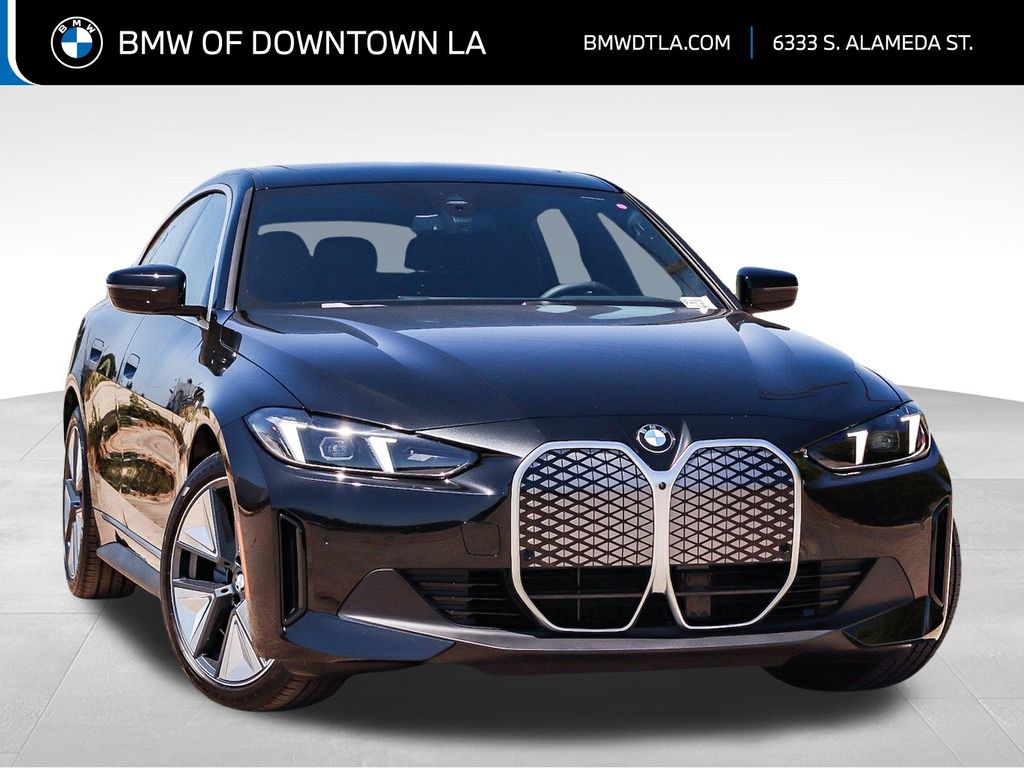 Black Sapphire Metallic 2026 BMW i4 Sedan Rear-Wheel Drive Automatic