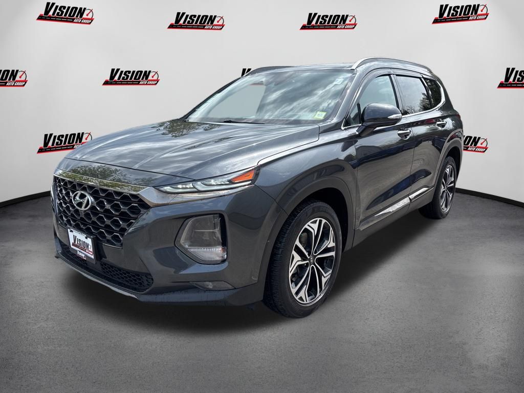 Portofino Gray 2020 Hyundai Santa Fe SUV / Crossover All-Wheel Drive 8-Speed Automatic