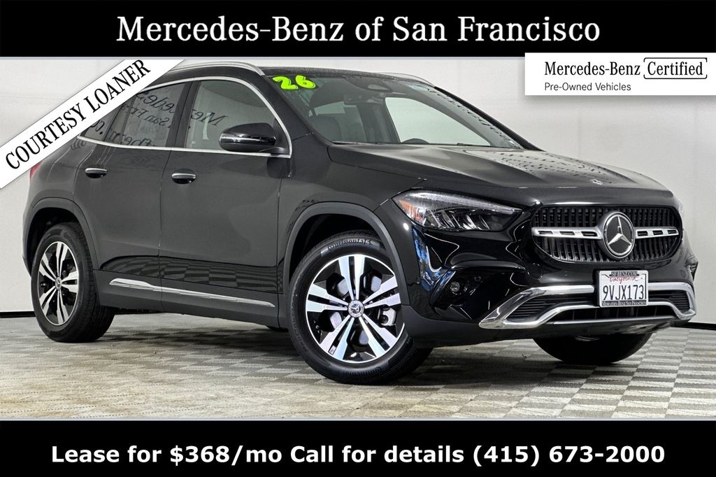 Night Black 2026 Mercedes-Benz GLA 250 FWD SUV / Crossover Front-Wheel Drive 8-Speed Dual Clutch
