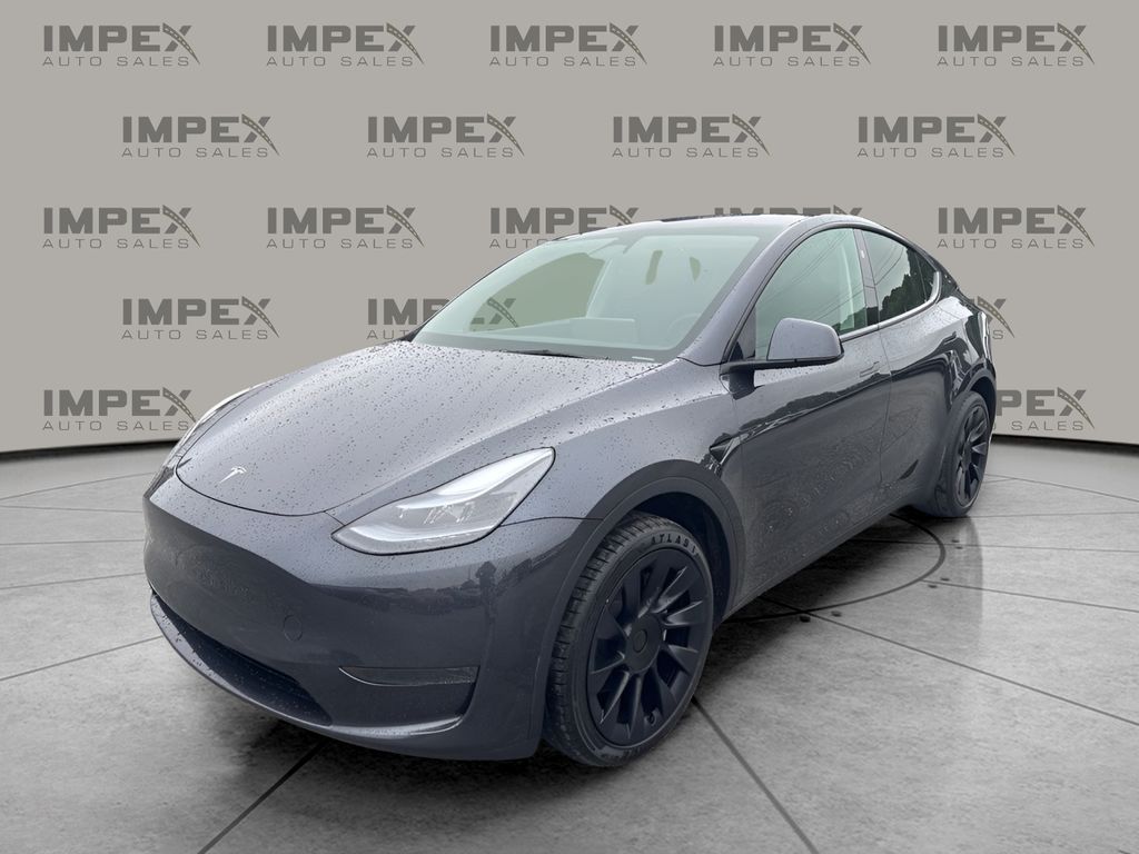 Stealth Gray 2024 Tesla Model Y Long Range RWD SUV / Crossover Rear-Wheel Drive 1-Speed Automatic