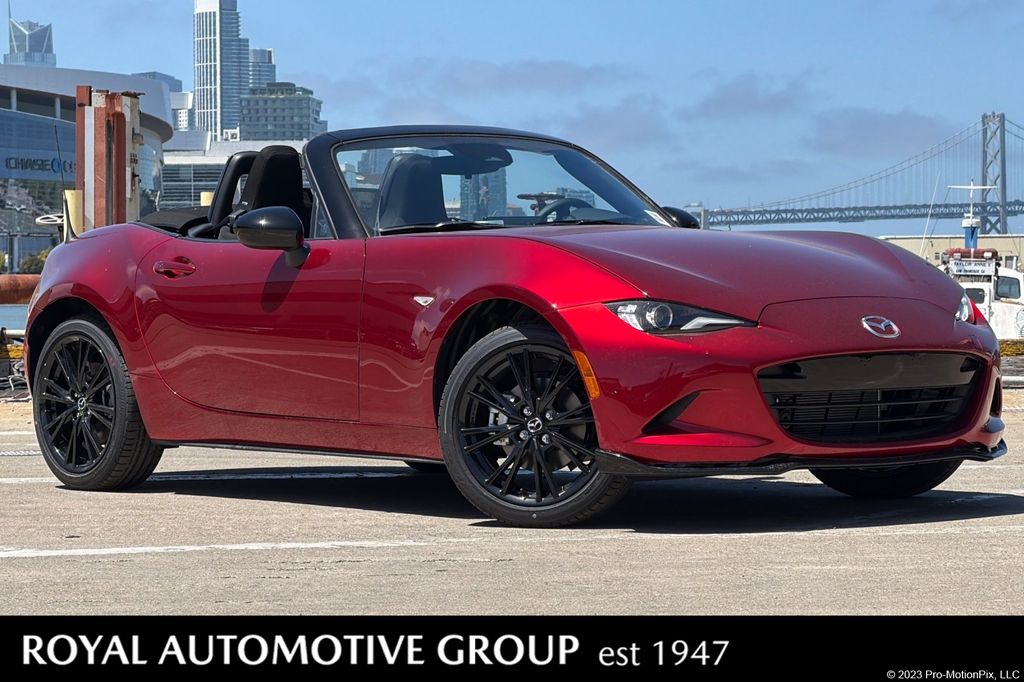 Soul Red Crystal Metallic 2026 Mazda MX-5 Miata Convertible Rear-Wheel Drive 6-Speed Manual