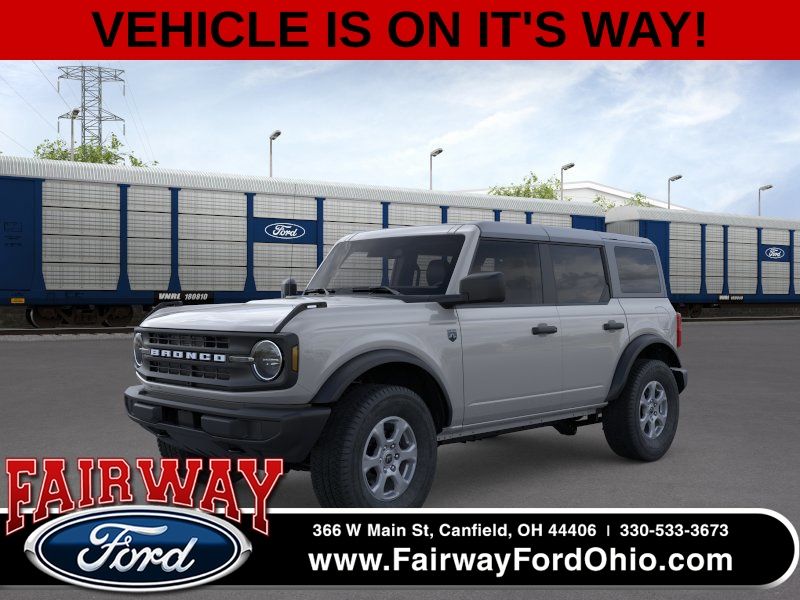 Avalanche Gray 2026 Ford Bronco Big Bend 4-Door 4WD SUV / Crossover Four-Wheel Drive Automatic