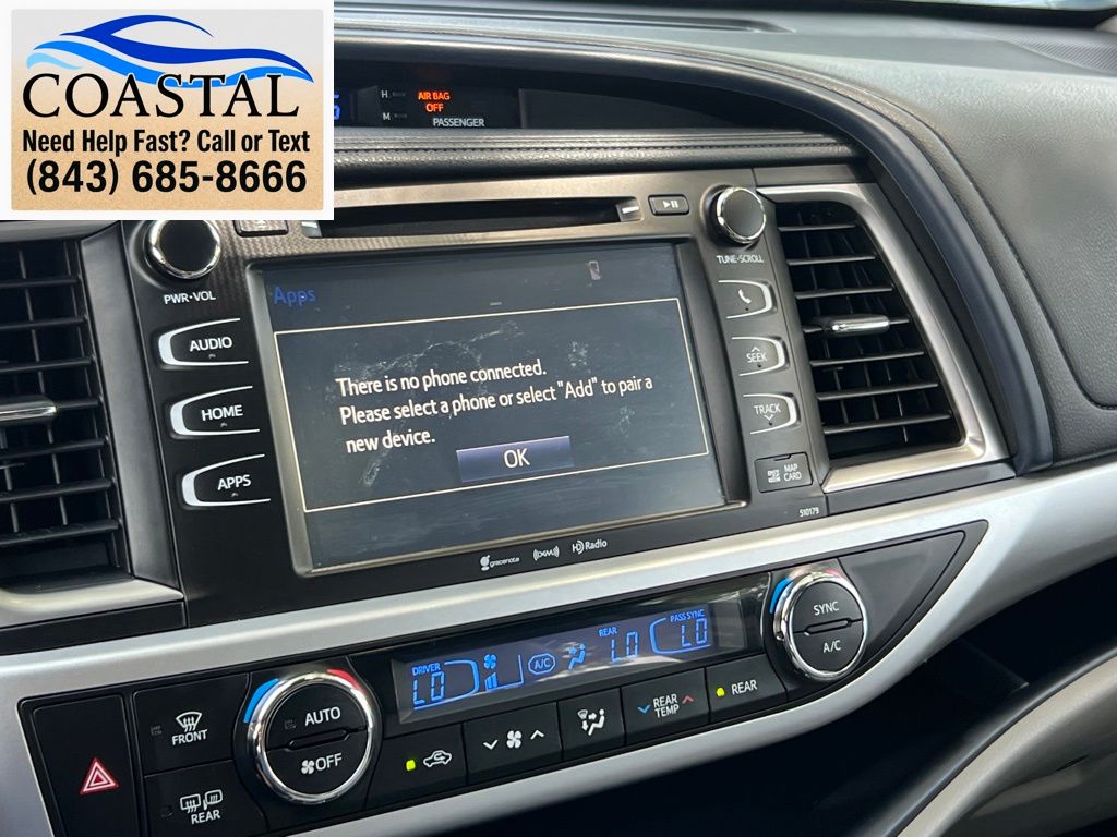 2017 Toyota Highlander XLE Gray at Davis Toyota of Orangeburg