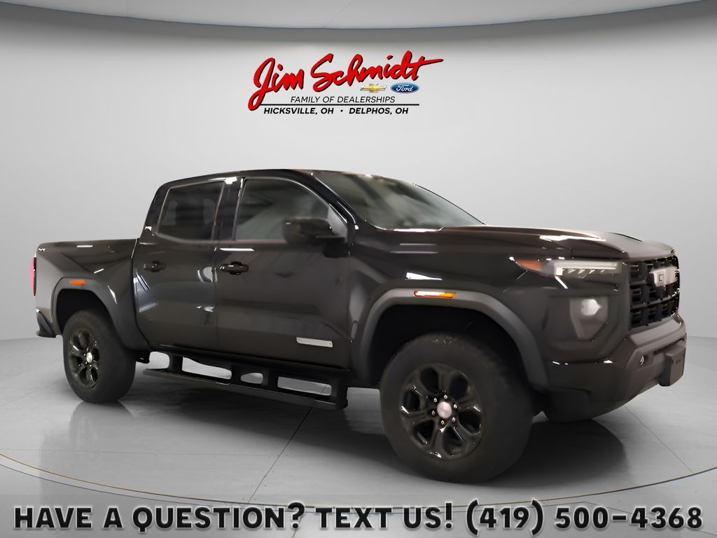 Onyx Black 2024 GMC Canyon Pickup Truck Four-Wheel Drive 8-Speed Automatic