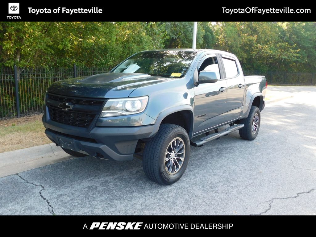 Shadow Gray Metallic 2019 Chevrolet Colorado Pickup Truck Four-Wheel Drive 8-Speed Automatic
