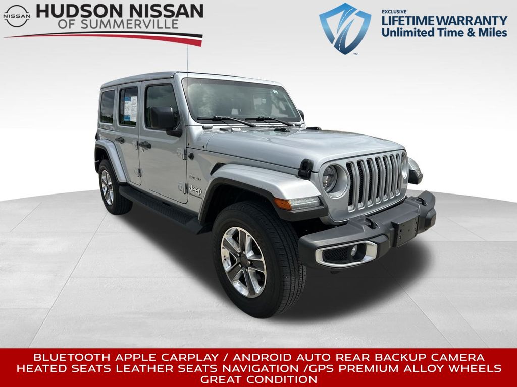 2023 Silver Zynith Clearcoat Jeep Wrangler Sahara SUV
