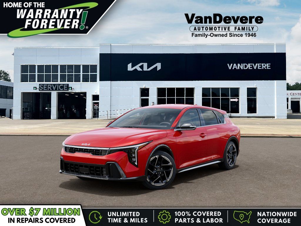Currant Red 2026 Kia K4 Hatchback Hatchback Front-Wheel Drive Continuously Variable Transmission