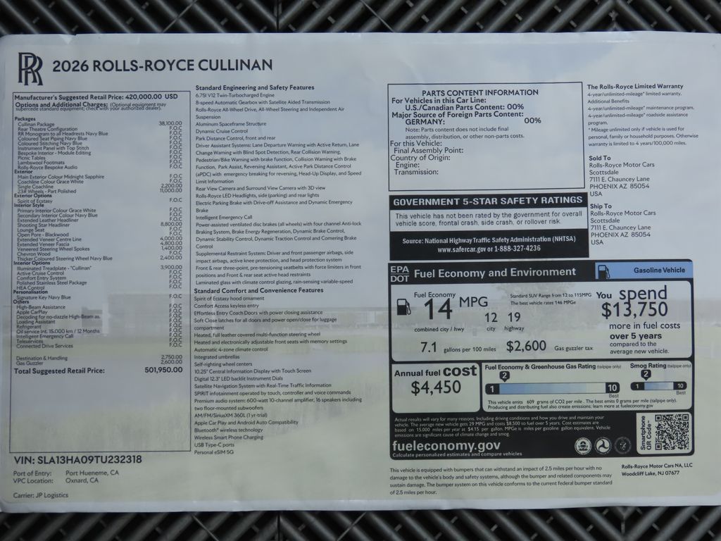 Thumbnail: 2026 Rolls-Royce Cullinan - 9