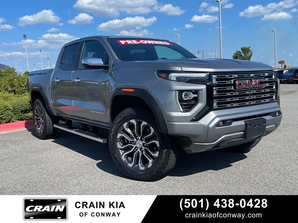 Sterling Metallic 2024 GMC Canyon Pickup Truck Four-Wheel Drive 8-Speed Automatic