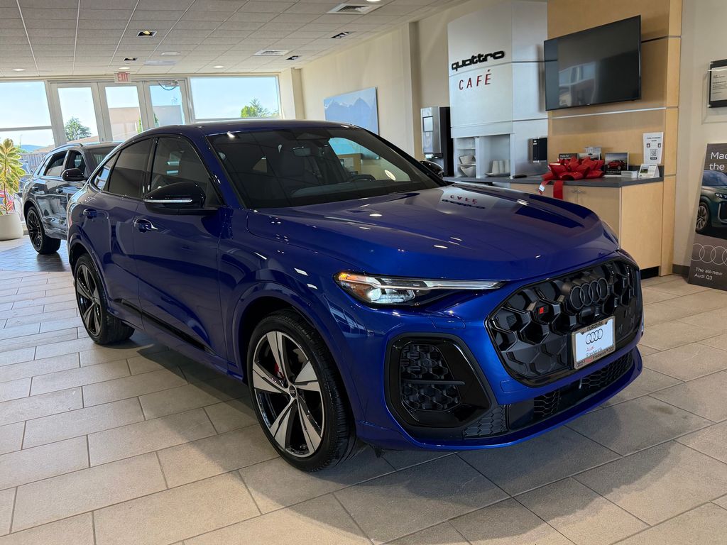 Ultra Blue Metallic 2026 Audi SQ5 Sportback quattro Premium Plus TFSI Sedan All-Wheel Drive 7-Speed Automatic