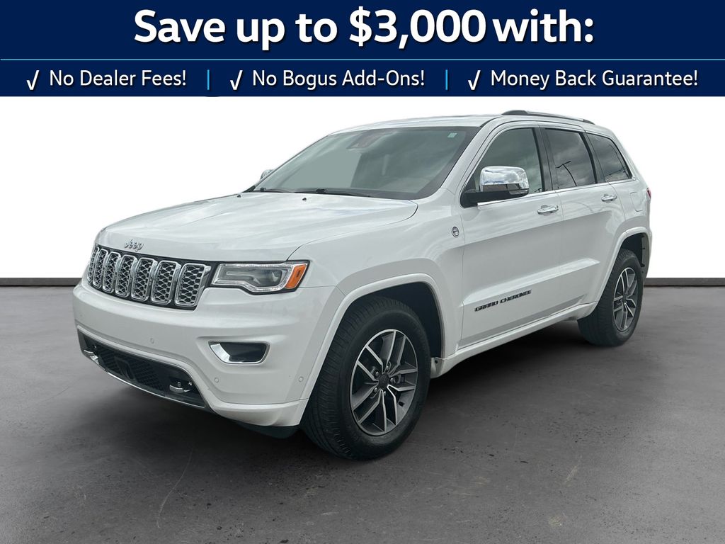 White (Ivory 3-Coat) 2020 Jeep Grand Cherokee SUV / Crossover Four-Wheel Drive 8-Speed Automatic