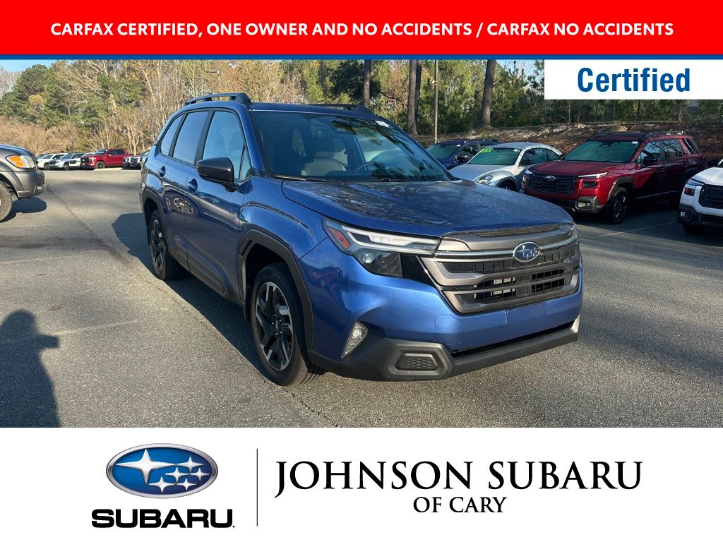 Sapphire Blue Pearl 2026 Subaru Forester Sport Crossover AWD SUV / Crossover All-Wheel Drive Continuously Variable Transmission