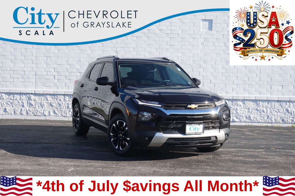 Mosaic Black Metallic 2023 Chevrolet Trailblazer SUV / Crossover Front-Wheel Drive Continuously Variable Transmission