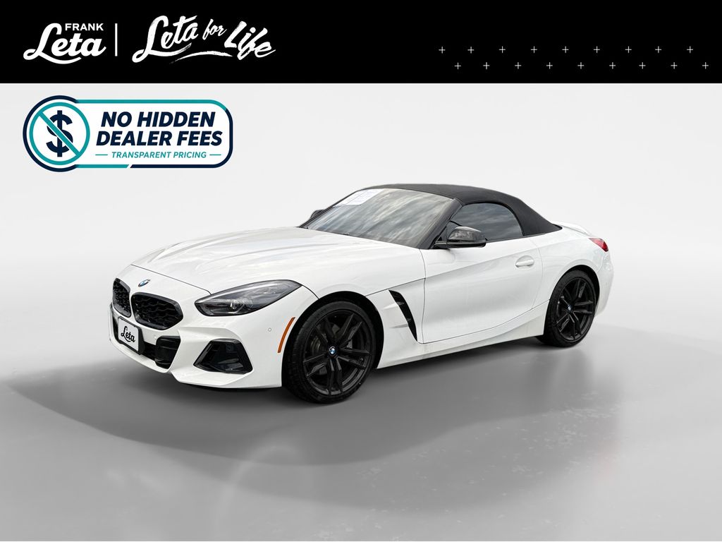Alpine White 2024 BMW Z4 Convertible Rear-Wheel Drive 8-Speed Automatic