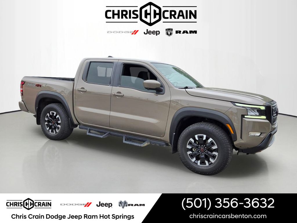 Baja Storm 2023 Nissan Frontier PRO-4X Crew Cab 4WD Pickup Truck Four-Wheel Drive 9-Speed Automatic