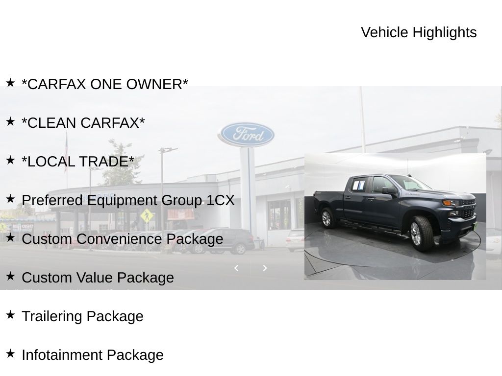 2021 Chevrolet Silverado 1500 Custom