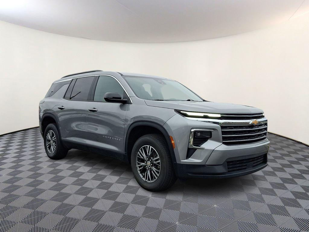 Sterling Gray Metallic 2024 Chevrolet Traverse SUV / Crossover Front-Wheel Drive 8-Speed Automatic