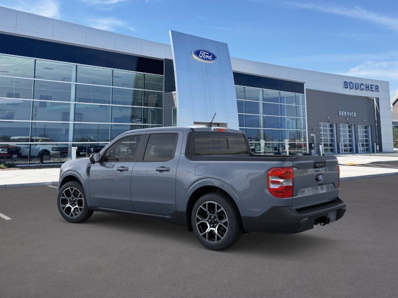 New 2025 Azure Gray Metallic Tri-Coat Ford Lariat image 4