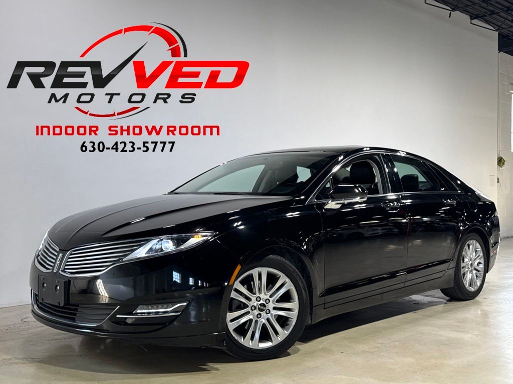 Black Tie 2016 Lincoln MKZ Sedan Front-Wheel Drive 6-Speed Automatic