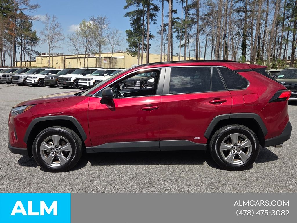 Used 2025 Red Toyota LE image 5
